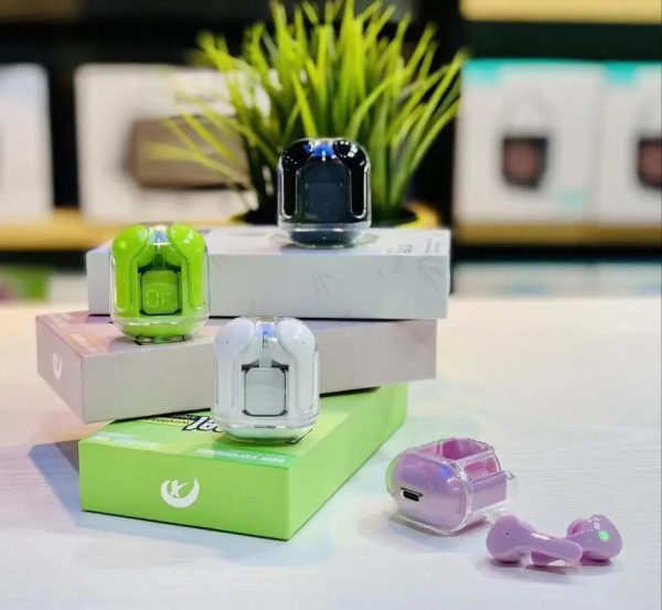 AIR 31 EARBUDS - Wireless Earbuds with Crystal Transparent Case